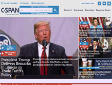 Tablet Screenshot of legacy.c-span.org